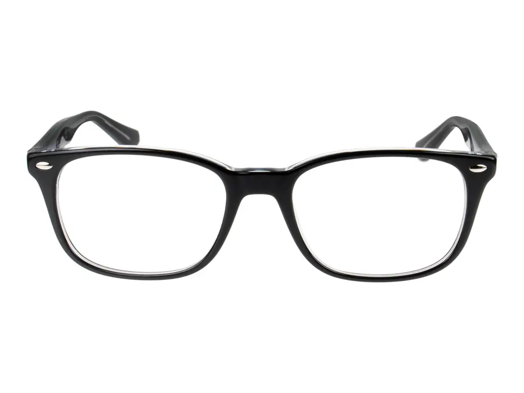 Ray-Ban RX5375 2034 53 Top Black On Transparent