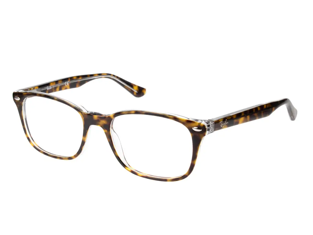 Ray-Ban RX5375 5082 53 Top Havana On Transparent