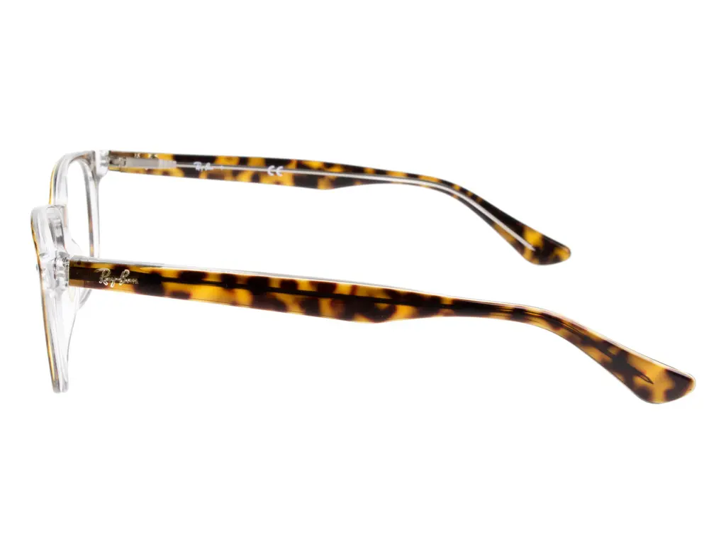 Ray-Ban RX5375 5082 53 Top Havana On Transparent