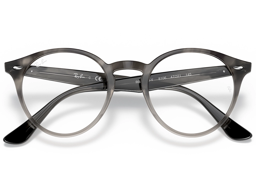Ray-Ban 0RX2180V 8106 Grey Havana 49