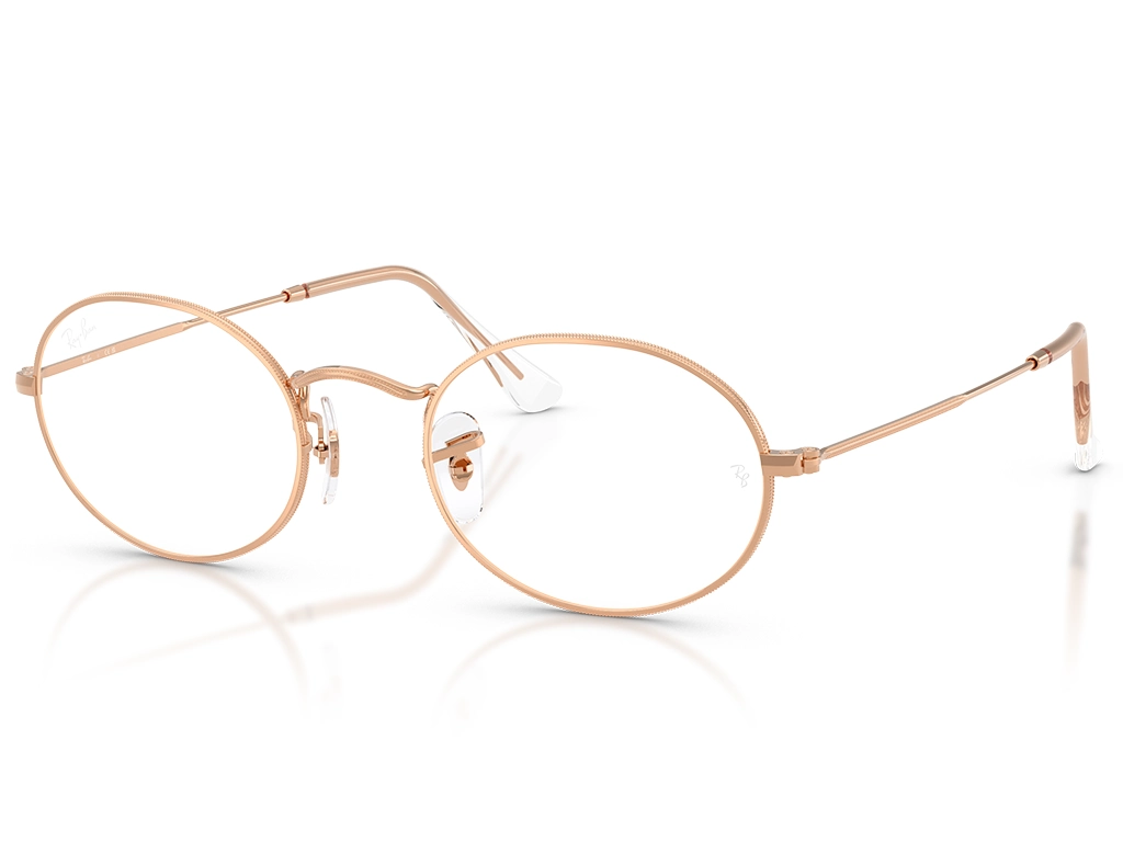 Ray-Ban 0RX3547V 3094 Rose Gold 48