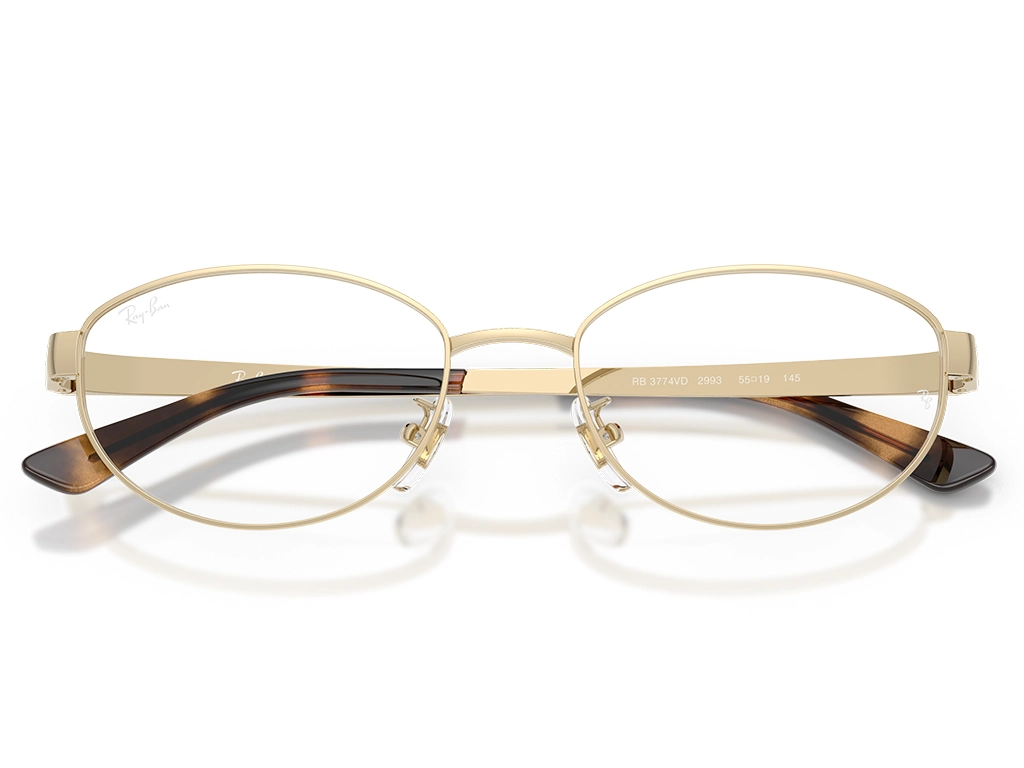 Ray-Ban 0RX3774VD 2993 Light Gold 55