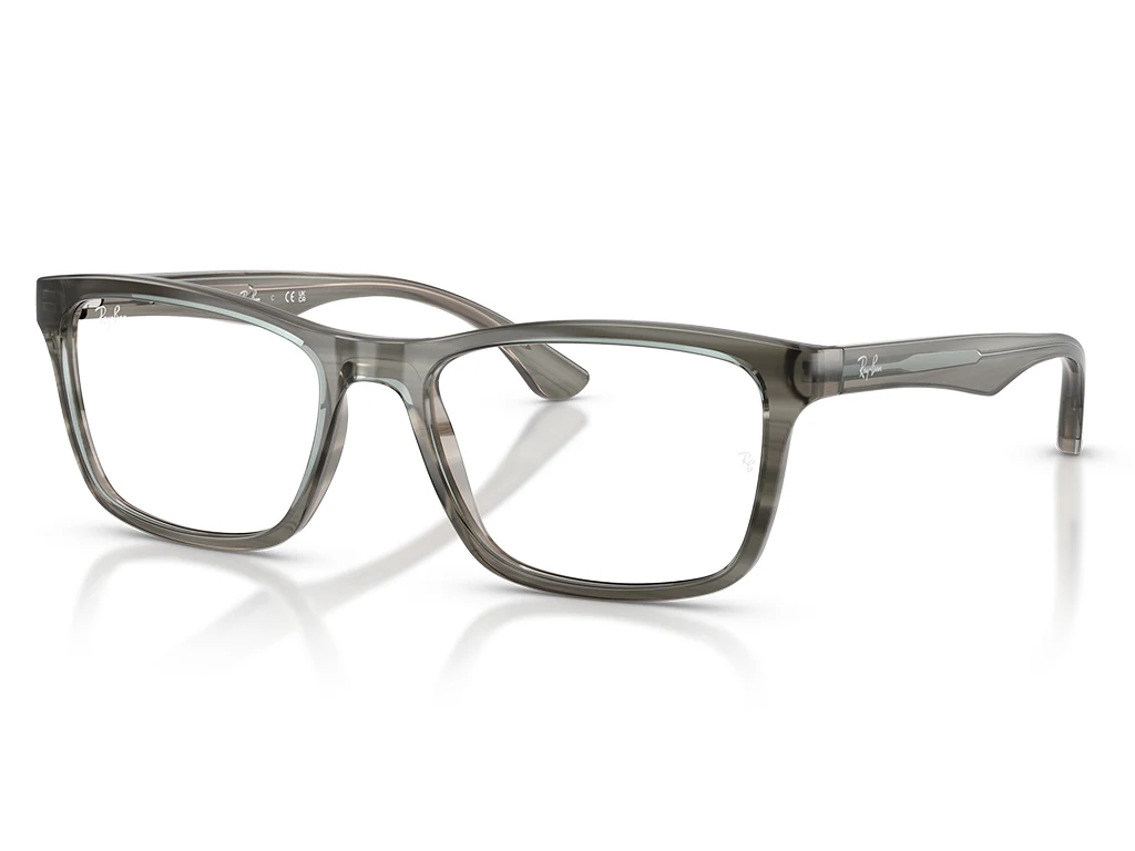 Ray-Ban 0RX5279 8453 Striped Grey 53