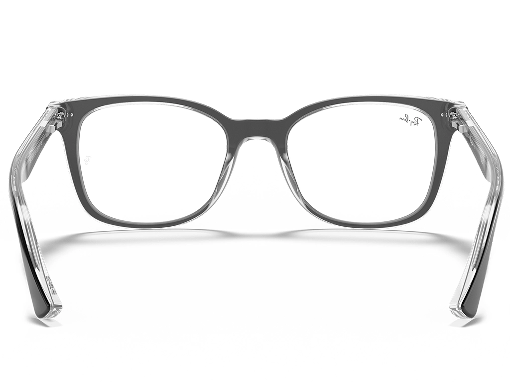 Ray-Ban 0RX5285 2034 Black on Transparent 53