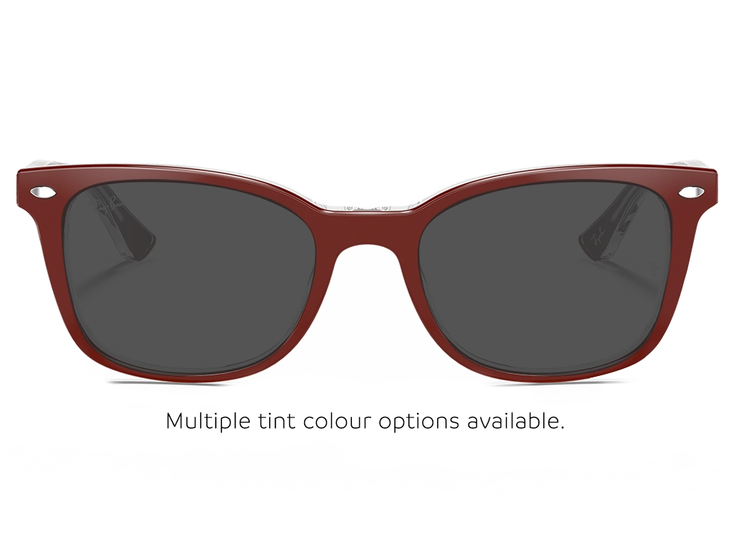 Ray-Ban 0RX5285 5738 Bordeaux on Transparent 53