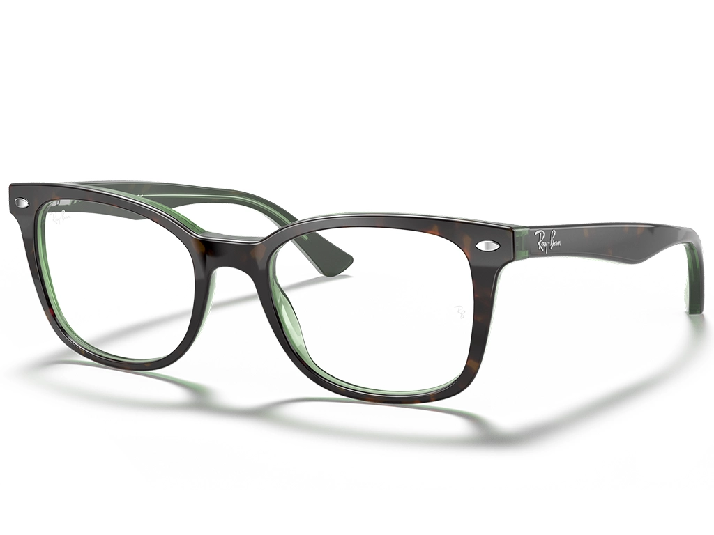 Ray-Ban 0RX5285 Havana on Green 53