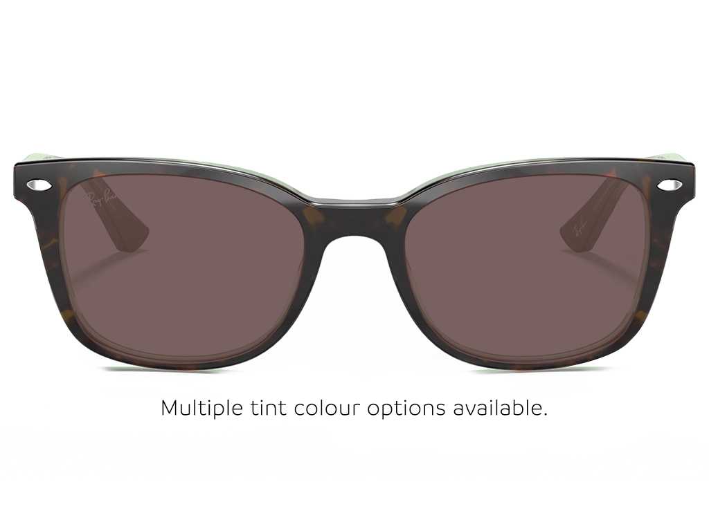 Ray-Ban 0RX5285 Havana on Green 53