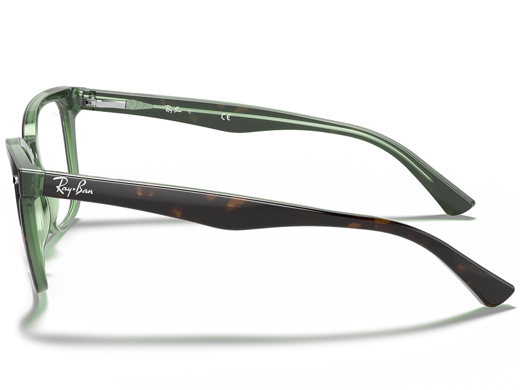 Ray-Ban 0RX5285 Havana on Green 53