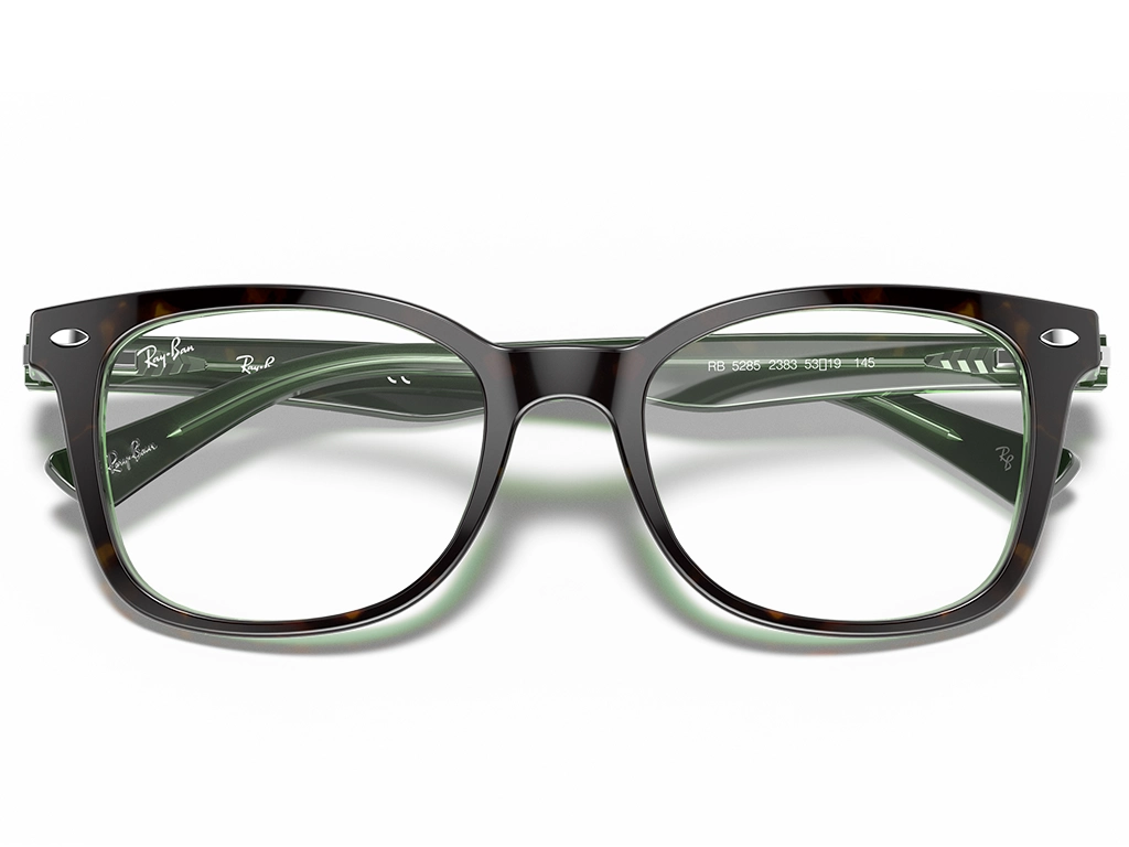 Ray-Ban 0RX5285 Havana on Green 53