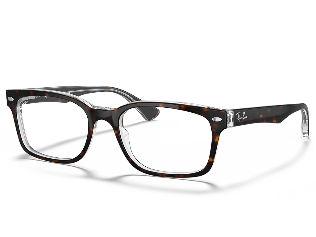 Ray-Ban 0RX5286 5082 Havana on Transparent 51
