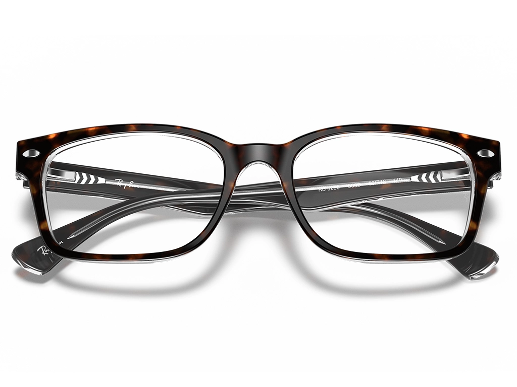 Ray-Ban 0RX5286 5082 Havana on Transparent 51