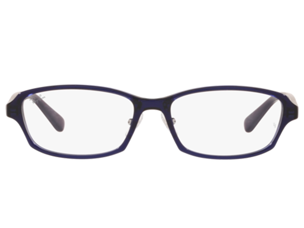 Ray-Ban 0RX5385D 5986 Dark Transparent Blue 55