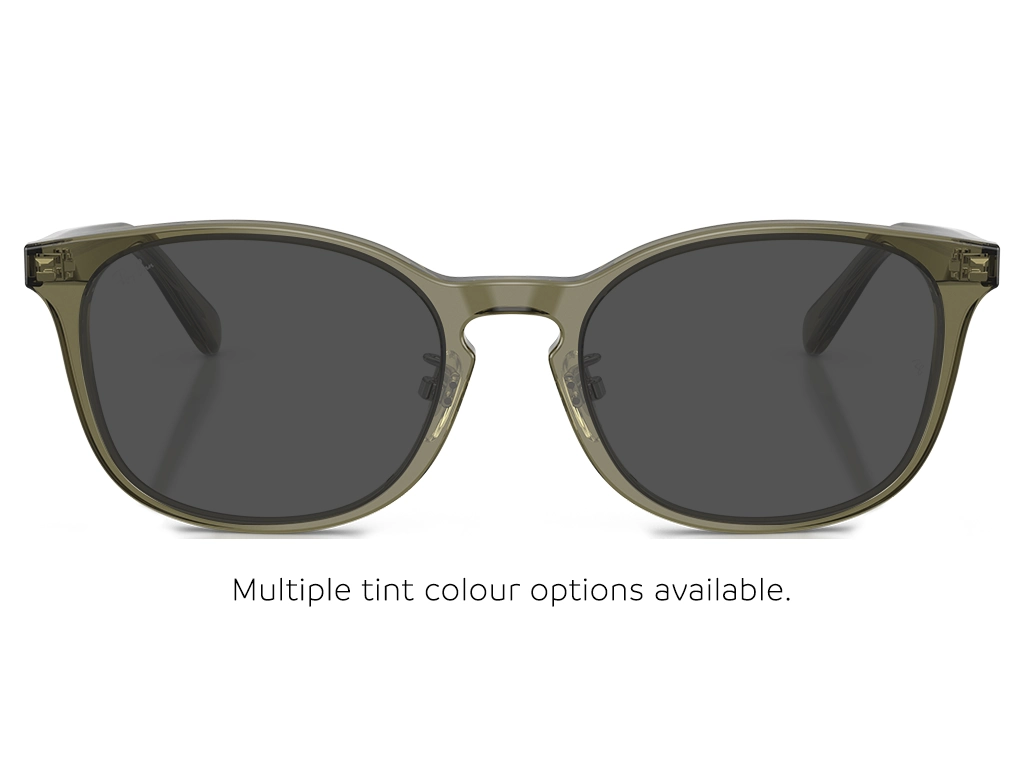Ray-Ban 0RX5386D 8501 Transparent Brown 51
