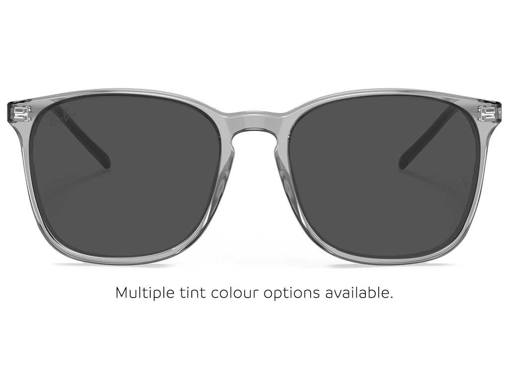 Ray-Ban 0RX5387 8140 Transparent Grey 52