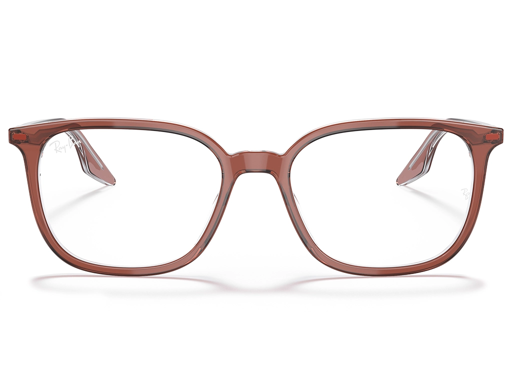 Ray-Ban 0RX5406 8171 Brown on Transparent 52