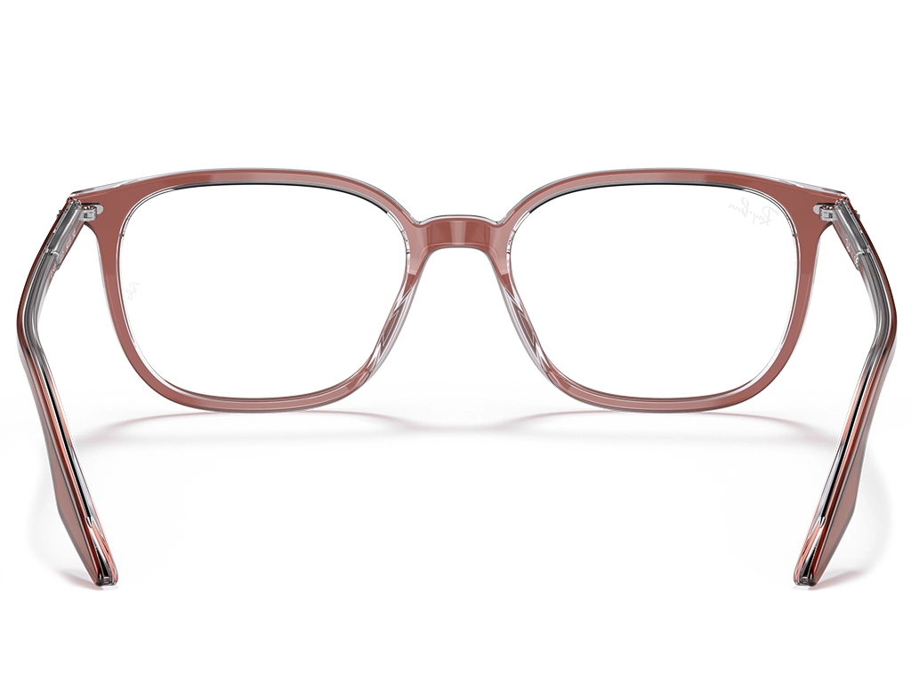 Ray-Ban 0RX5406 8171 Brown on Transparent 52