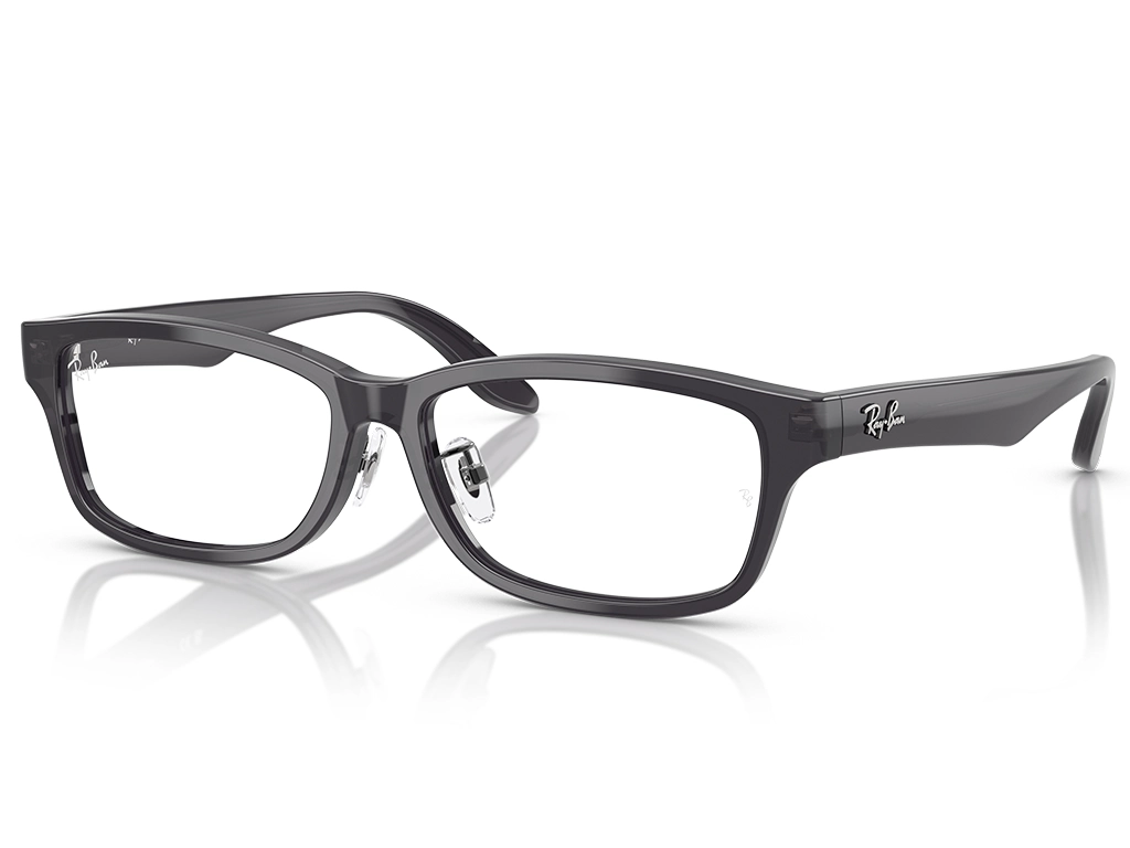 Ray-Ban 0RX5408D 5920 Transparent Dark Grey 57