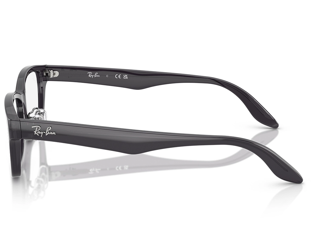 Ray-Ban 0RX5408D 5920 Transparent Dark Grey 57