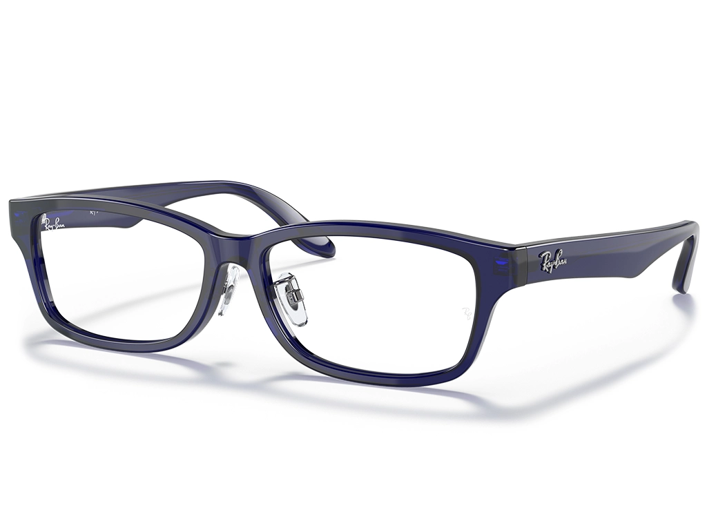 Ray-Ban 0RX5408D 5986 Transparent Dark Blue 57