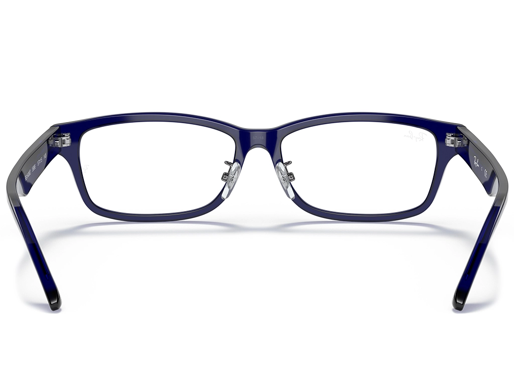 Ray-Ban 0RX5408D 5986 Transparent Dark Blue 57