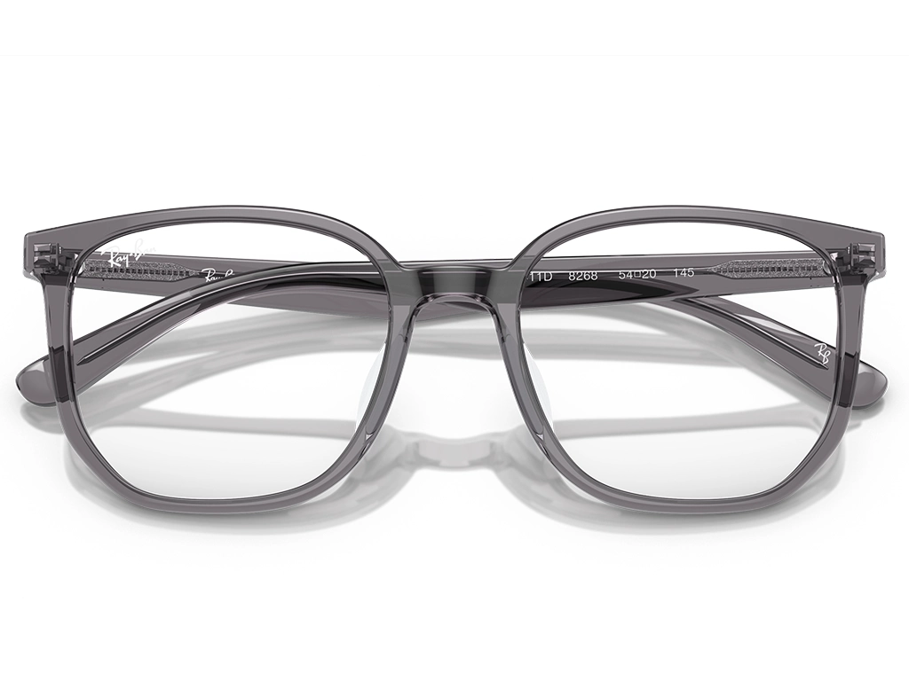 Ray-Ban 0RX5411D 8268 Transparent Grey 54