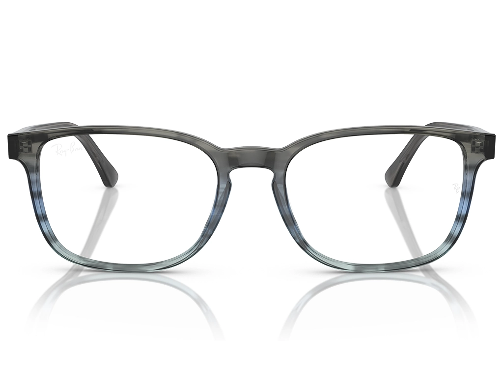Ray-Ban 0RX5418 8254 Striped Grey & Blue 54