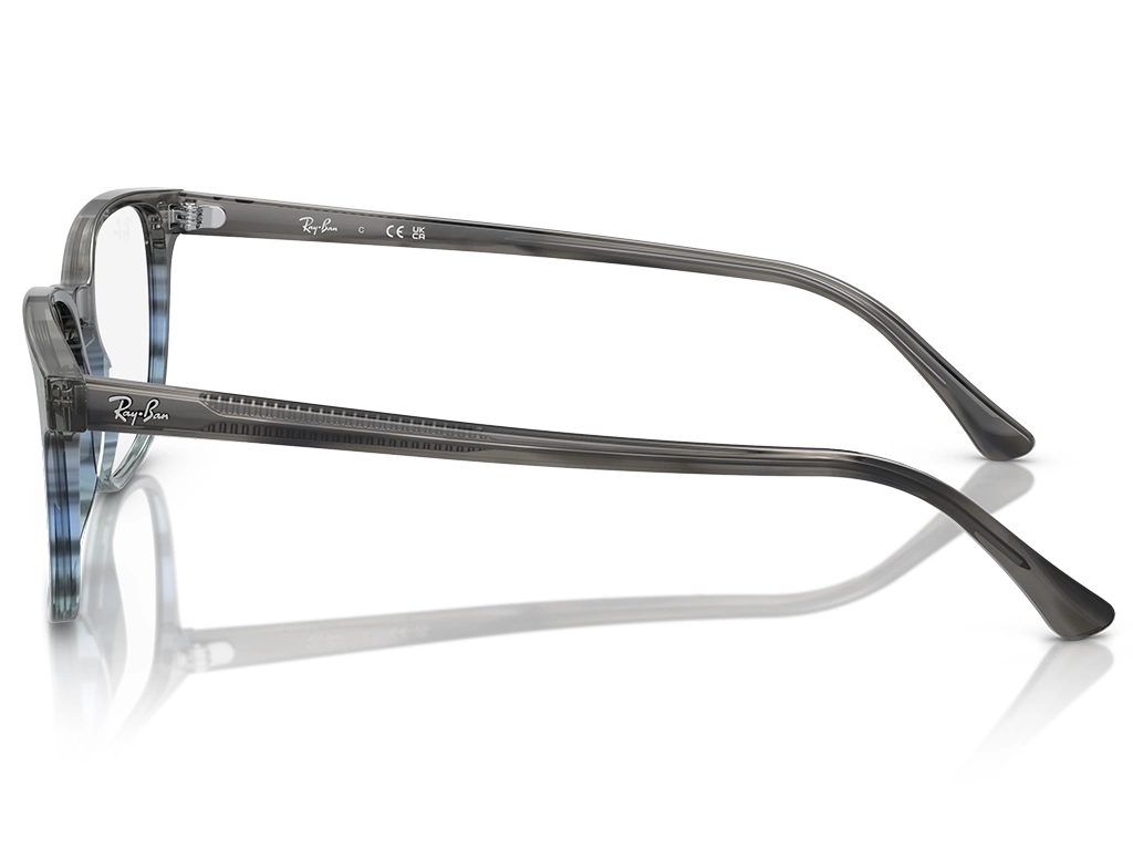 Ray-Ban 0RX5418 8254 Striped Grey & Blue 54