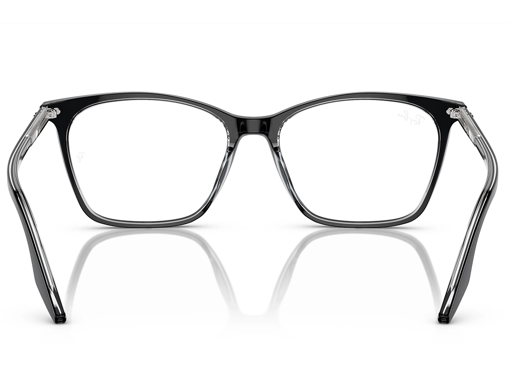Ray-Ban 0RX5422 2034 Black on Transparent 54