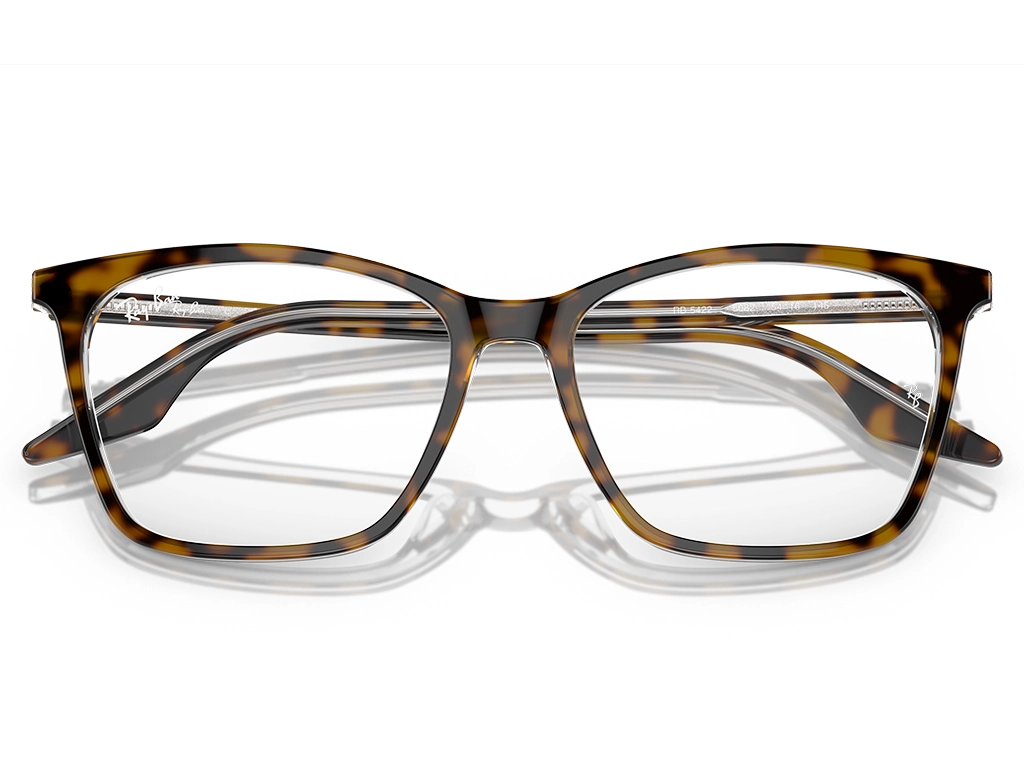 Ray-Ban 0RX5422 5082 Havana on Transparent 52