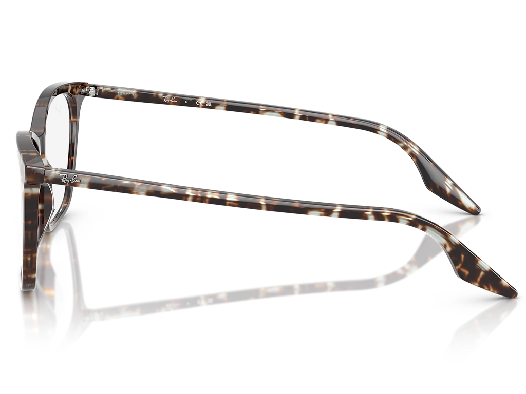 Ray-Ban 0RX5422 8425 Havana Yellow Tortoiseshell 52