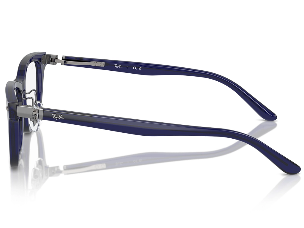 Ray-Ban 0RX5426D 8288 Transparent Blue 54
