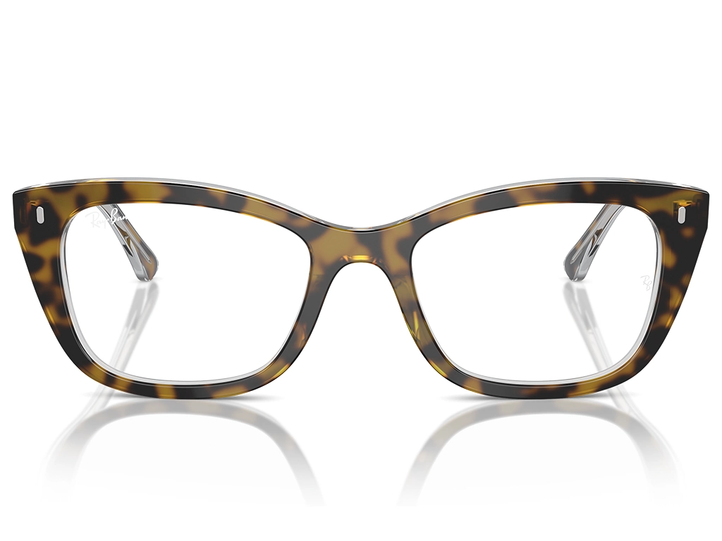 Ray-Ban 0RX5433 5082 Havana on Transparent 52