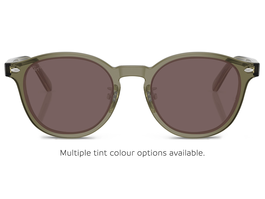 Ray-Ban 0RX5443D 8501 Transparent Brown 49