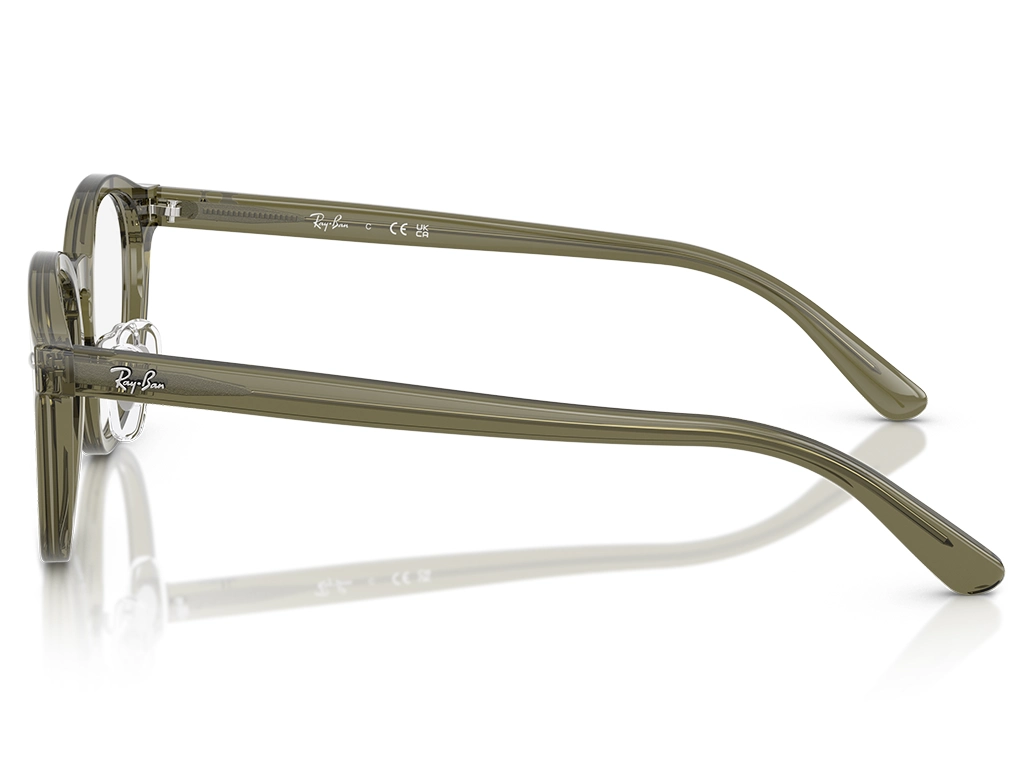 Ray-Ban 0RX5443D 8501 Transparent Brown 49