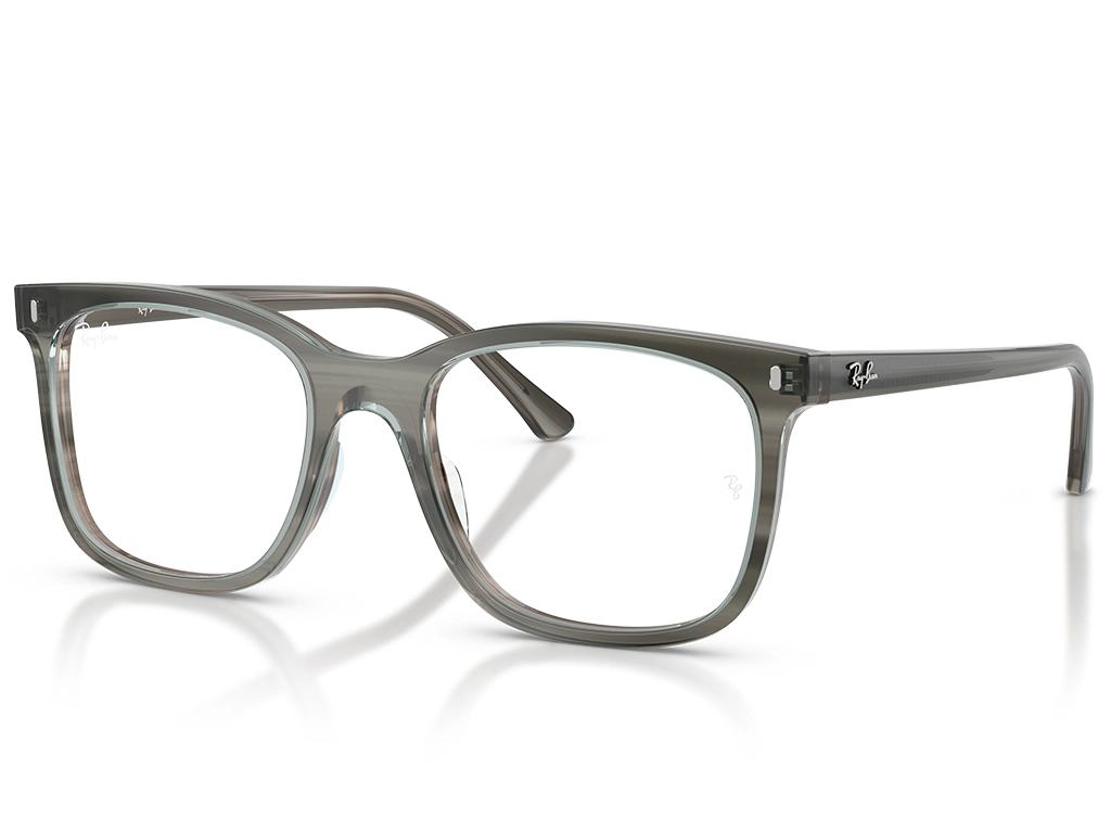 Ray-Ban 0RX5446 8453 Striped Grey 53