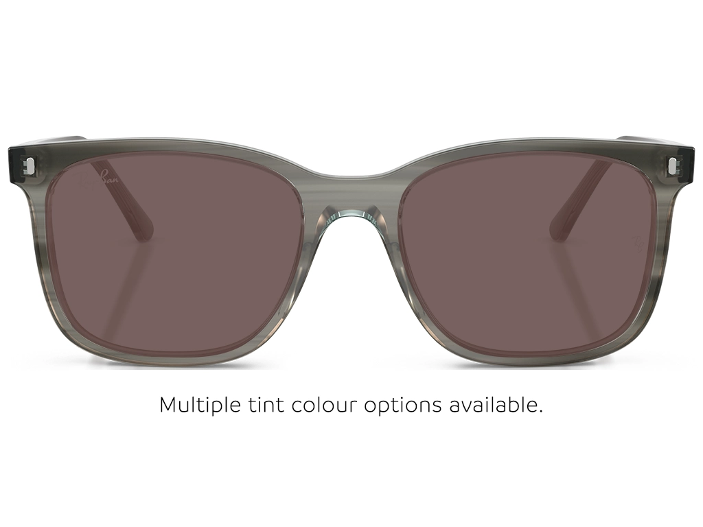Ray-Ban 0RX5446 8453 Striped Grey 53