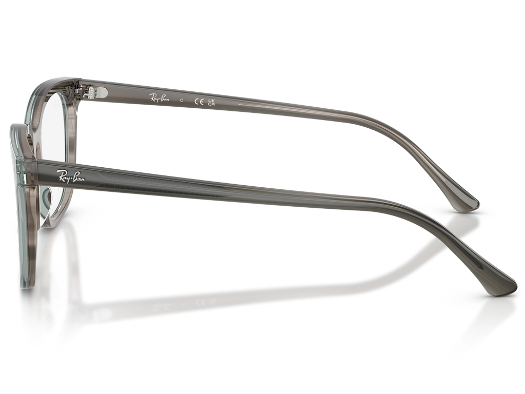 Ray-Ban 0RX5446 8453 Striped Grey 53