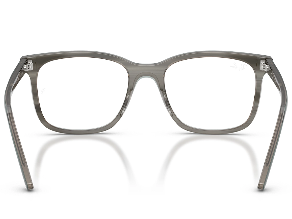 Ray-Ban 0RX5446 8453 Striped Grey 53