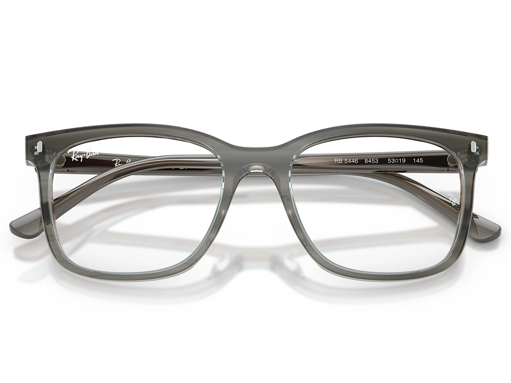 Ray-Ban 0RX5446 8453 Striped Grey 53