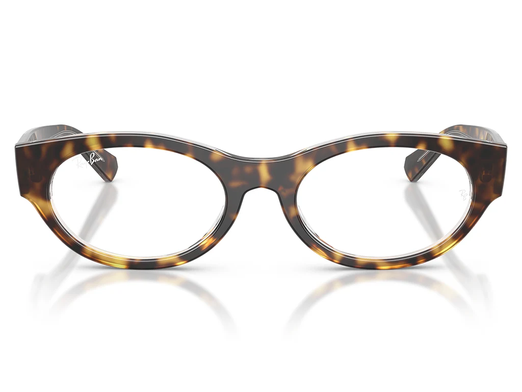 Ray-Ban 0RX5447 5082 Havana on Transparent 51