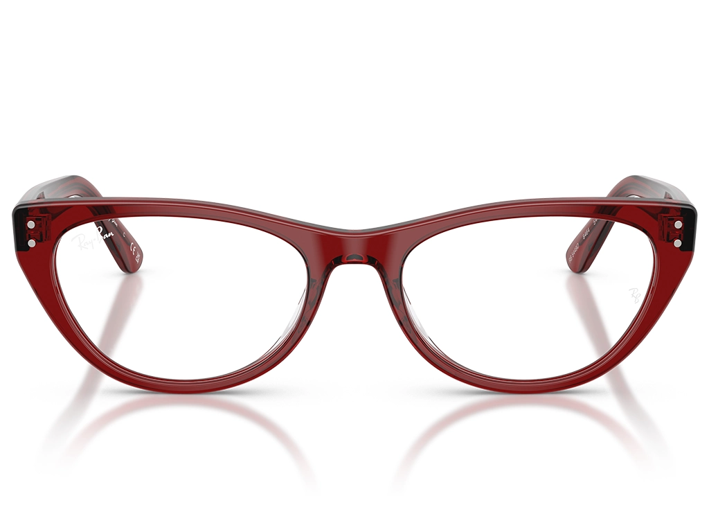 Ray-Ban 0RX5449D 8464 Transparent Bordeaux 54