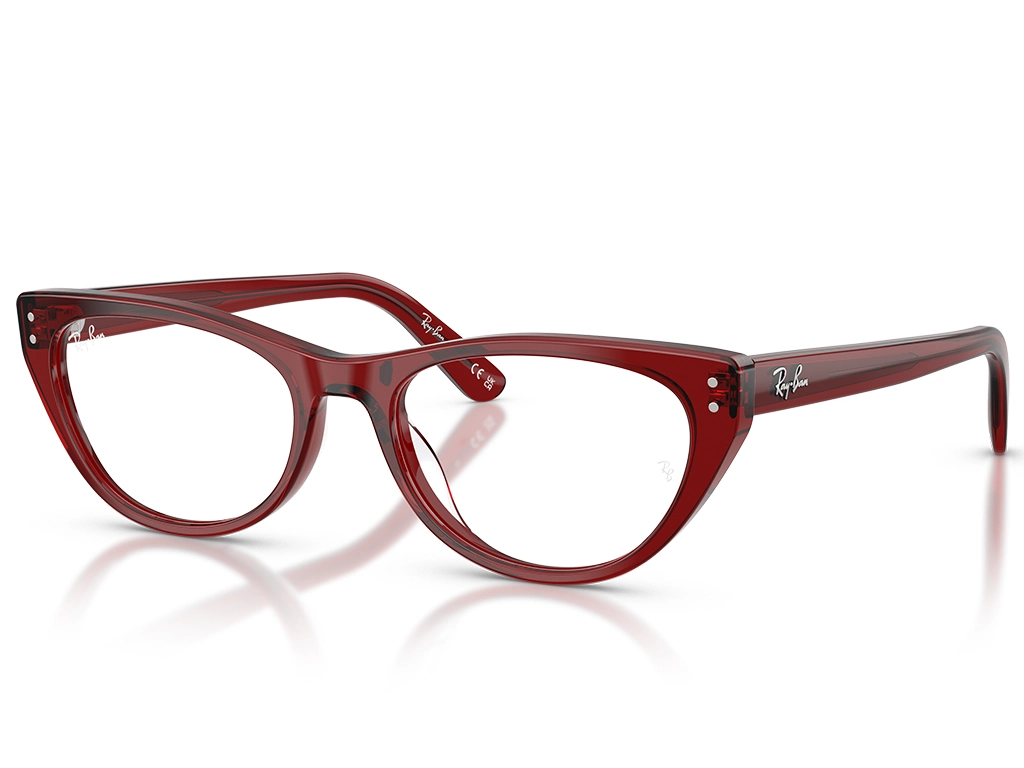 Ray-Ban 0RX5449D 8464 Transparent Bordeaux 54