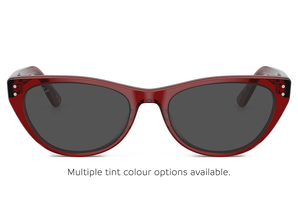 Ray-Ban 0RX5449D 8464 Transparent Bordeaux 54