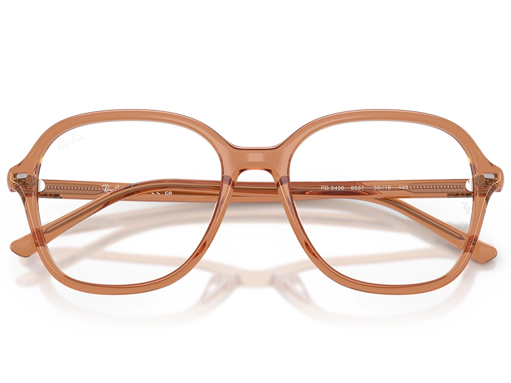 Ray-Ban 0RX5456 8537 Transparent Brown 54