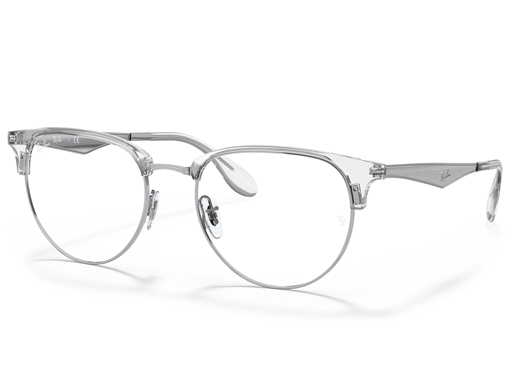 Ray-Ban 0RX6396 2936 Silver Transparent 51