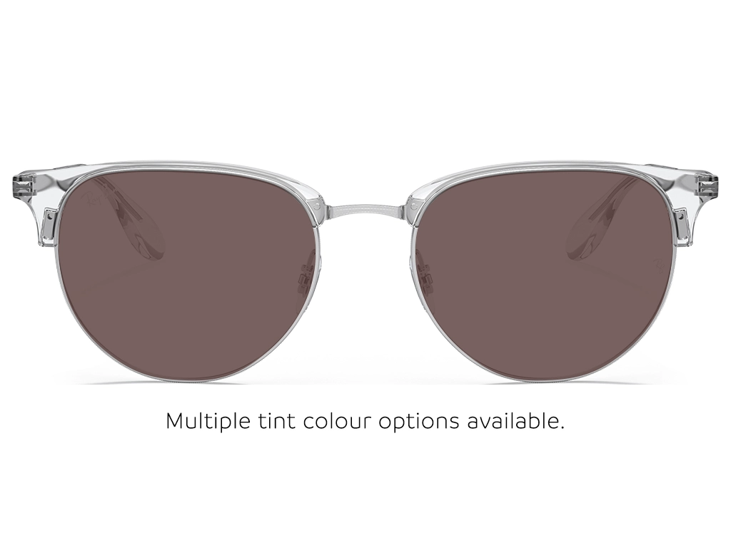 Ray-Ban 0RX6396 2936 Silver Transparent 51