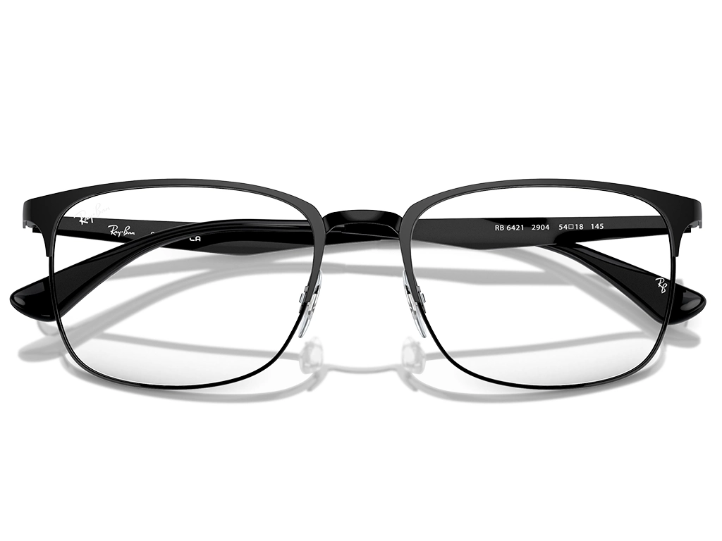 Ray-Ban 0RX6421 2904 Black 54