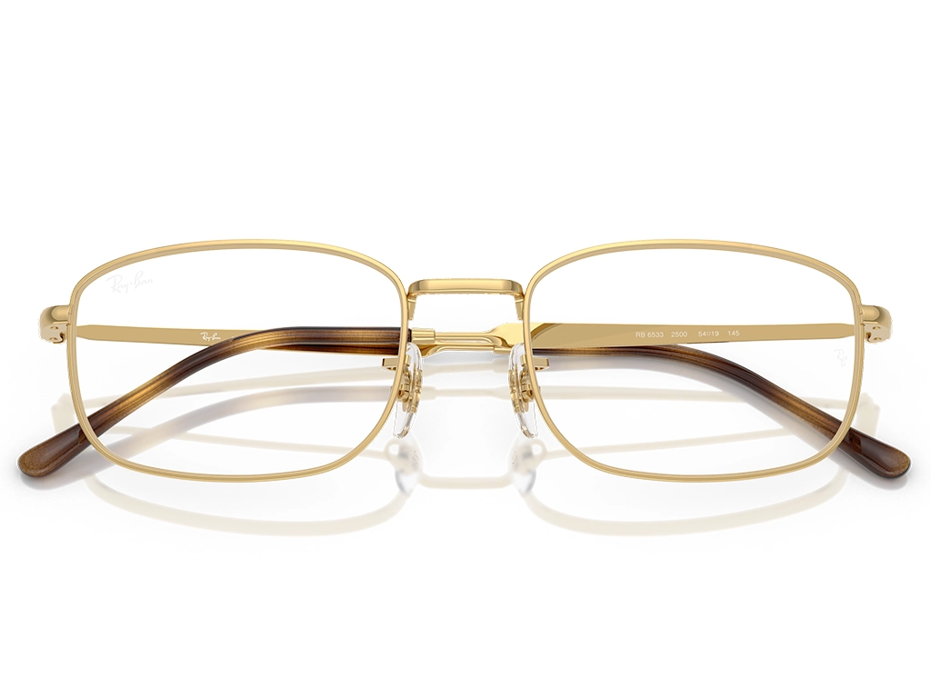 Ray-Ban 0RX6533 2500 Arista Gold 52