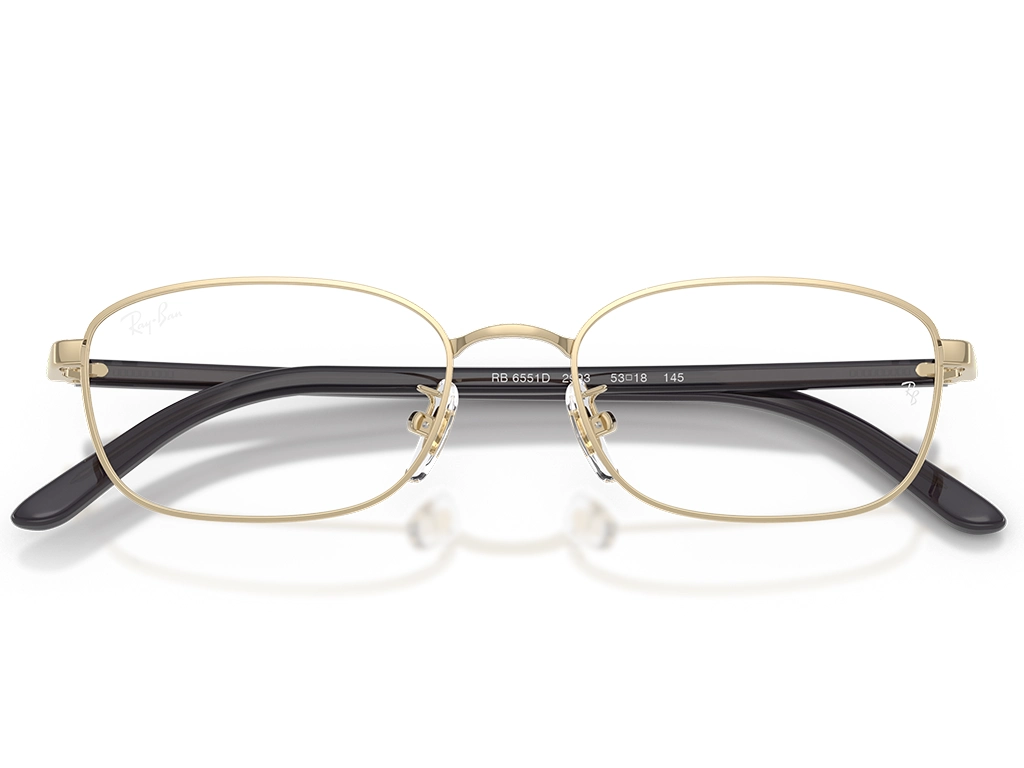 Ray-Ban 0RX6551D 2993 Pale Gold 53