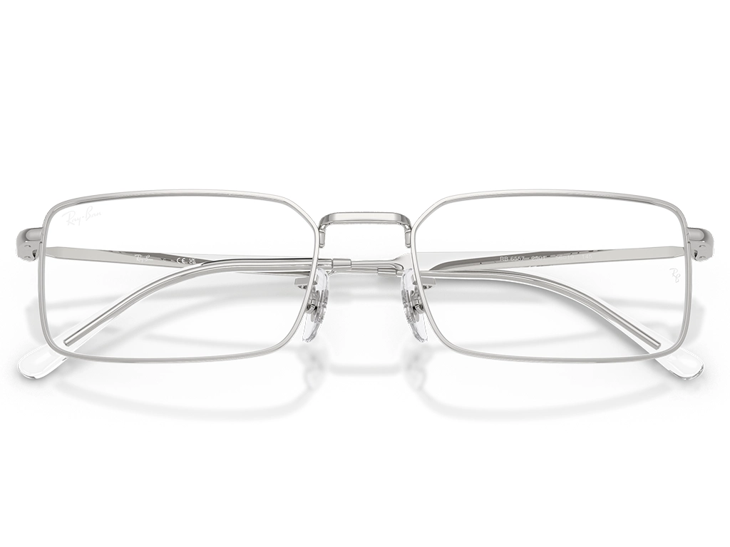 Ray-Ban 0RX6557 2501 Silver 54